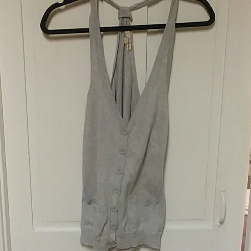 NW twenty one  grey sleeveless sweater